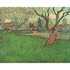   name View of Arles with Tress in Blossom, By Gogh Vincent van Home