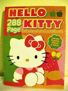 Hello Kitty Coloring & Activity Book 288 Pages 2009 (BRAND NEW 