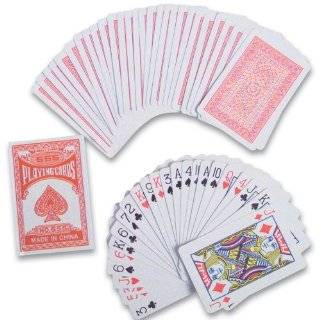 Dozen Playing Card Decks   6 Red   6 Blue