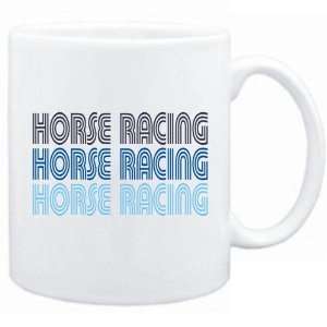  New  Horse Racing Retro Color  Mug Sports
