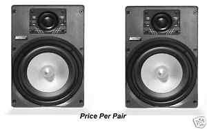 Earthquake Sound Image 6 6 In Wall HT speakers Pair  