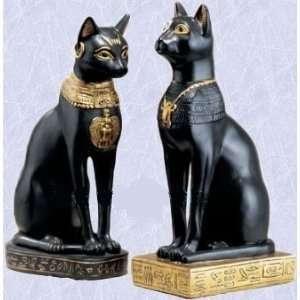 Egyptian Goddess Cats Sculptures new Statue Bastet (thedigitalangel)