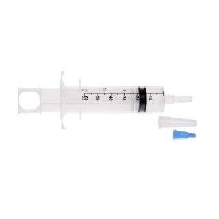  Syringe   Irrigation/feeding syringe, IV pole bag, luer tip adapter 
