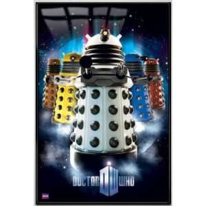  Doctor Who   Framed TV Show Poster (The New Daleks) (Size 