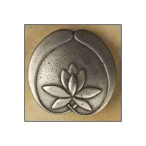  1 3/4 Asian Lotus Flower Knob (Anne at Home 2264 Cabinet 