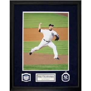 Joba Chamberlain In The Game Unsigned Dirt Collage