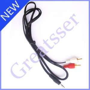 5mm Aux Auxiliary Cable Cord To RCA  3.5 mm #5808  