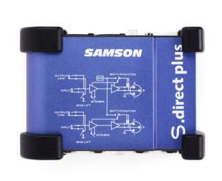 Samson S direct Plus Active Stereo Direct Box  