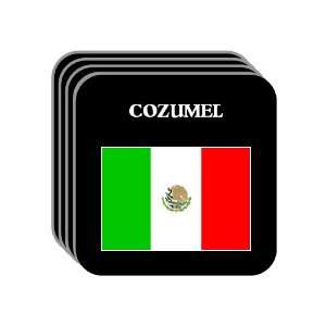 Mexico   COZUMEL Set of 4 Mini Mousepad Coasters