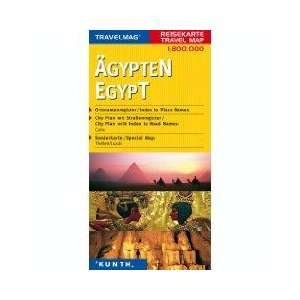 Egypt Travel Map (Agypten Reisekarte). (9783899440010 