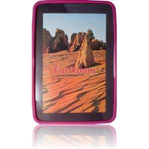    SILICON SKIN HOT PINK FOR MOTOROLA XOOM. Cell Phones & Accessories
