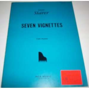  Seven Vignettes for Piano Robert Starer Books