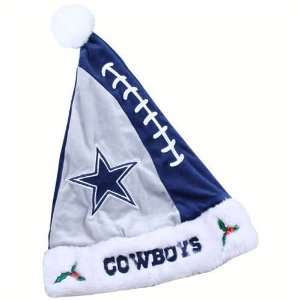  Dallas Cowboys Mistletoe Santa Hat