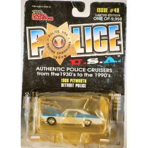    Police U.S.A.   Authentic Police Cruisers   1968 Plymouth Detroit 