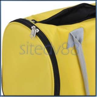 Yellow Pet Carrier Cat Dog Bag Crate Cage Kennel Shopping Travel 