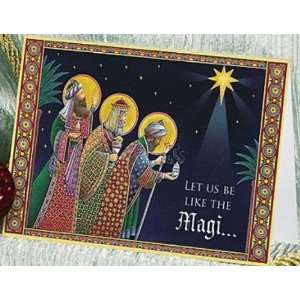 Let Us Be Like The Magi (Abbey Press 1513 4T) Christmas Card  