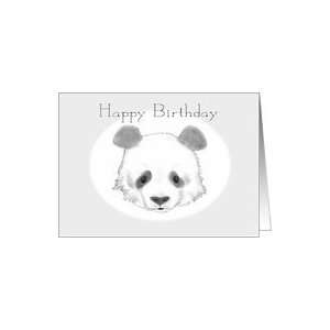  Happy Birthday   Panda bear Card Toys & Games
