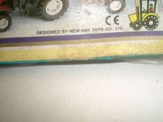NEW RAY FARM TRACTOR TRAILER SET IN PACKAGE 1991  