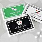 Personalized Vegas Mini Mint Dice Cards Bachelor Bachelorette Party 