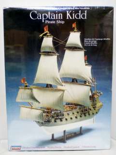   Kidd Pirate Ship 14 Long, Lindberg Model 70873 NEW SEALED  