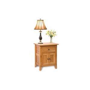 Amish Bungalow 1 Drawer 2 Door Night Stand  Kitchen 