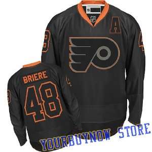 NHL Gear   Danny Briere #48 Philadelphia Flyers Black Ice Jersey 