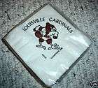 Louisville Cardinals Basketball 1980 NCAA Champ Napkins