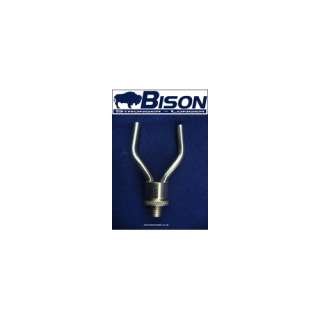 BISON STAINLESS STEEL ROD REST HEADS 3 TYPES TO CHOOSE  