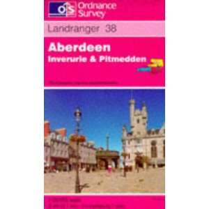  Landranger Map 0038 Aberdeen, Inverurie & Pitmedden 