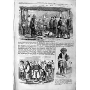  1859 CHINA CANTON BEGGAR MACAO PLATHORIC CHINESE PEOPLE 