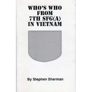   Special Forces Group Airborne) in Vietnam Stephen Sherman Books