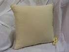 Ralph Lauren YORKSHIRE ROSE Cream Linen Pleated Soutache Pillow NEW 