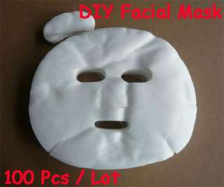 100pcs Skin Care DIY Fiber Facial Mask paper + Eye Mask  