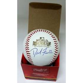 David Freese St. Louis Cardinals Hand Signed Autographed 2011 World 
