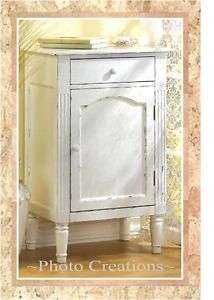 WHITE WOOD BATHROOM CABINET,BEDROOM NIGHT STAND TABLE  