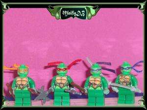 LEGO Custom TMNT Teenage Mutant Ninja Turtles  