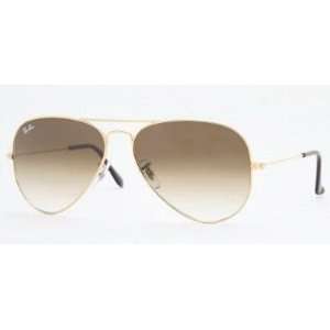  Ray Ban RB3025 Sunglasses Gold Frame / Brown Lenses Patio 