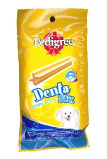 Pedigree Dog puppy treats dental frost Denta stix Small  