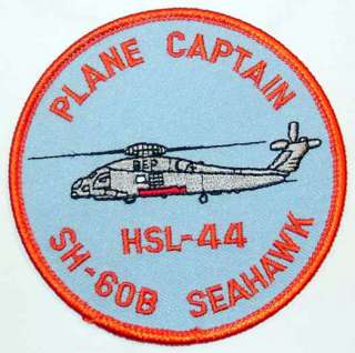 US Navy Sikorsky SH 60B SeaHawk HELICOPTER PATCH HSL 44  