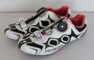 Specialized S Works shoes size 43 10 white BOA carbon Body Geometry 