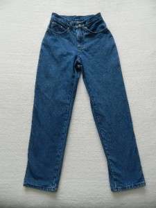 Womens LL Bean flannel lined jeans size 6 Reg  
