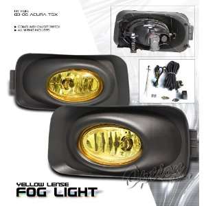  Yellow OEM SPEC. Fog Light   Acura TSX 2003 2006 (With 