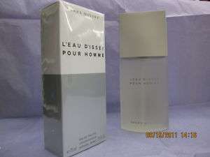 EAU DISSEY POUR HOMME ISSEY MIYAKE 2.5 oz EDT Spray  