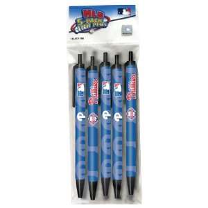    Philadelphia Phillies MLB 5 Pack Pen Set
