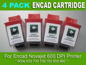 Pack Empty Encad NovaJet 750 850 880 Ink Cartridges  