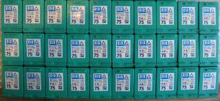   number 75 and 75XL ink cartridges   clean OEM virgin used empty  