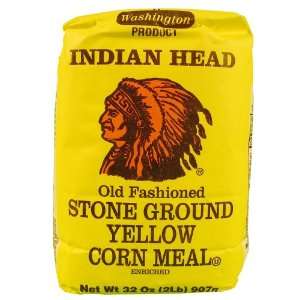 Indian Head Stoneground Yellow Corn Meal Grocery & Gourmet Food