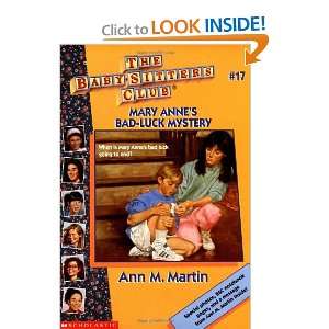  Mary Annes Bad Luck Mystery (Baby Sitters Club 