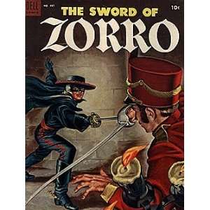  Zorro (1949 series) #1 FC #497 Dell Publishing Books