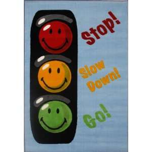  Roule Smiley World Collection Traffic Signal 39X58 Inch 